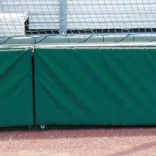 Non-Folding Backstop Padding