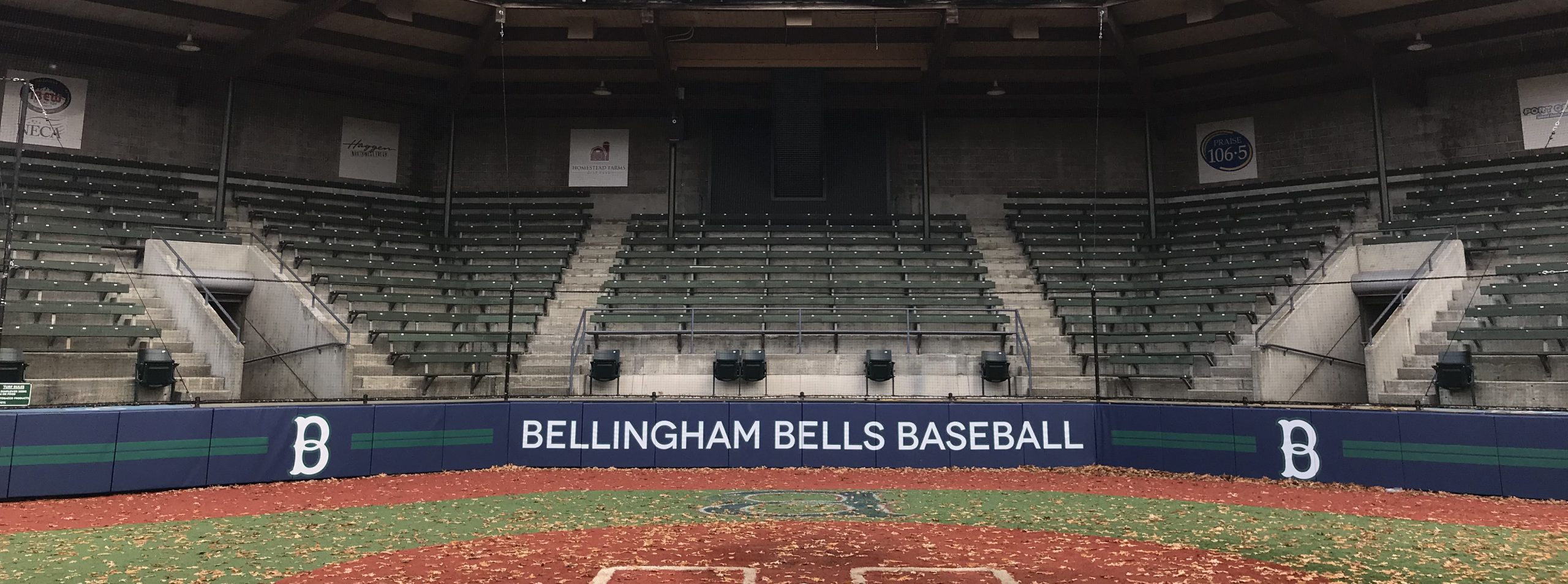 Bellingham Bells Baseball Stadium Padding