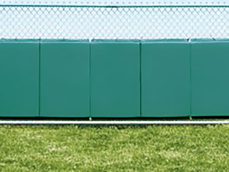 folding backstop padding